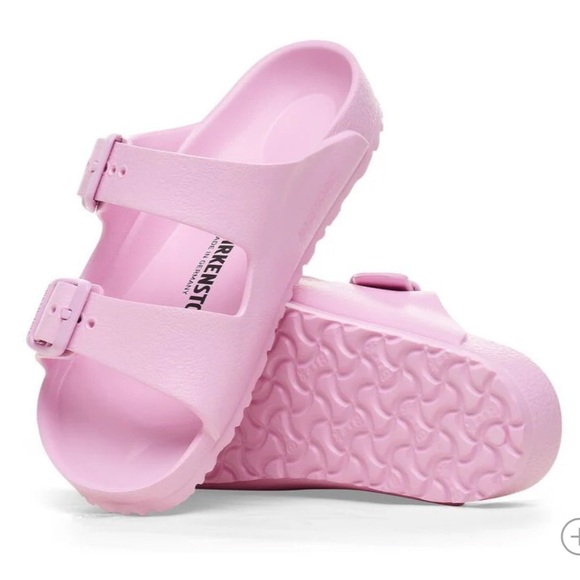 Birkenstock Other - Birkenstock Pink Sandals with Adjustable Straps and Molded Footbed